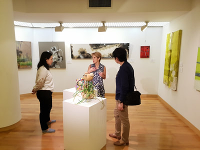 Amb. of Spain with Spanish Artist